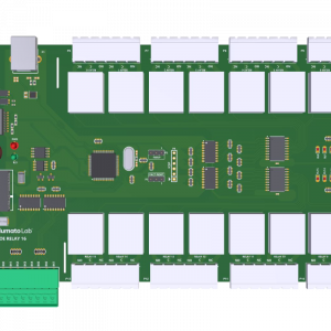 16 Channel PoE Relay Module : NL-ETHR-G-016