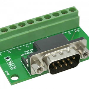 Serial DB9 Male Breakout Board