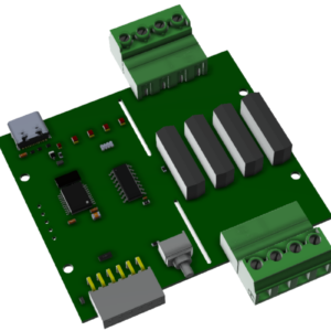 4 Channel USB Reed Relay Module