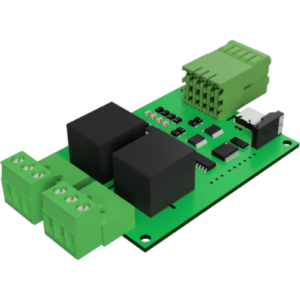 2 Channel USB Relay Module with Digital Inputs