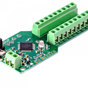 16 Channel USB GPIO Module With Analog Inputs